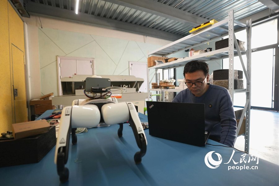 Cane robotico IA prende servizio nell'orto
