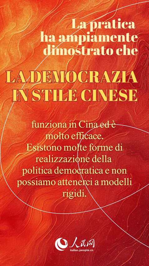 La democrazia popolare nell'intero processo è la democrazia più ampia, autentica ed efficace