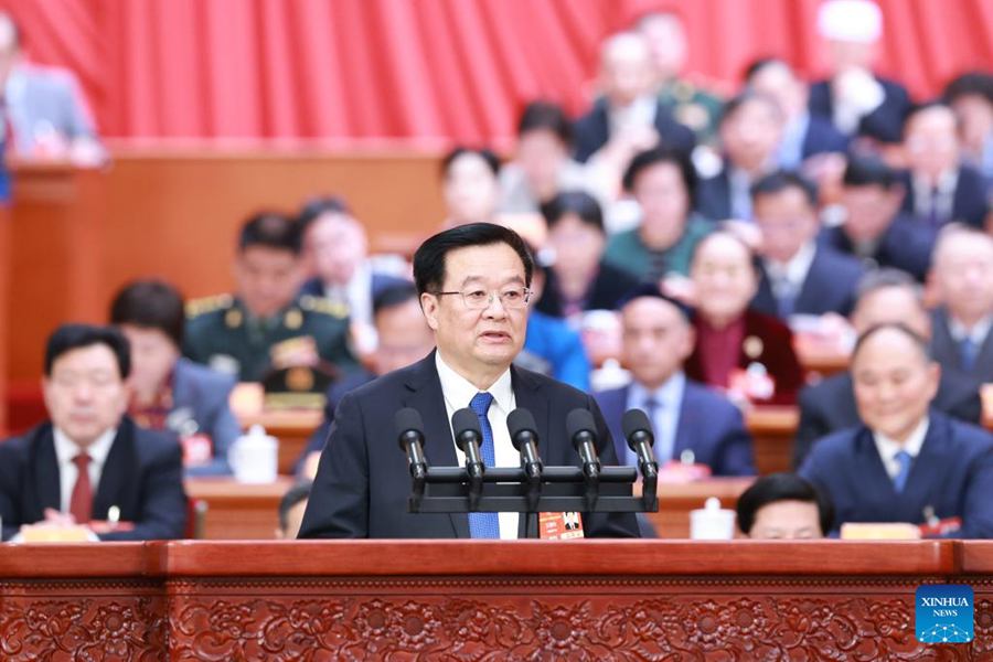 Seconda riunione plenaria della terza sessione del 14° Comitato Nazionale della CPPCC tenutasi a Beijing
