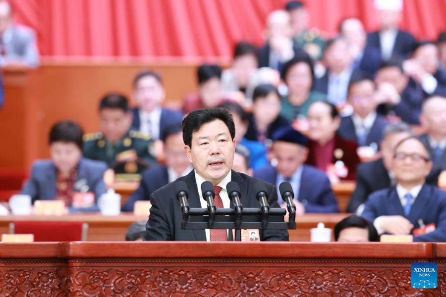 Seconda riunione plenaria della terza sessione del 14° Comitato Nazionale della CPPCC tenutasi a Beijing