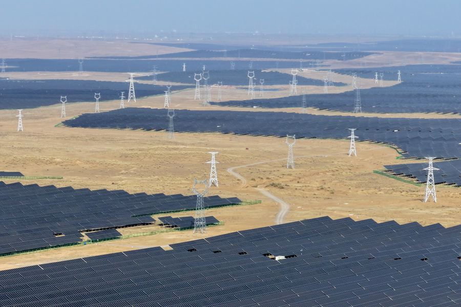 Yinchuan, Ningxia: energia pulita nelle aree desertiche a sostegno dello sviluppo verde