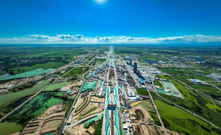 Progressi costanti nella costruzione della Xiong'an New Area