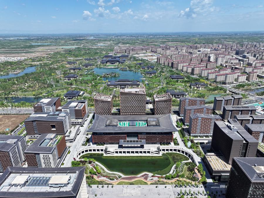 Progressi costanti nella costruzione della Xiong'an New Area