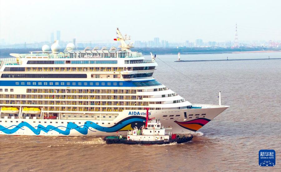 Shanghai registra record di turisti stranieri in arrivo tramite navi da crociera in un solo giorno