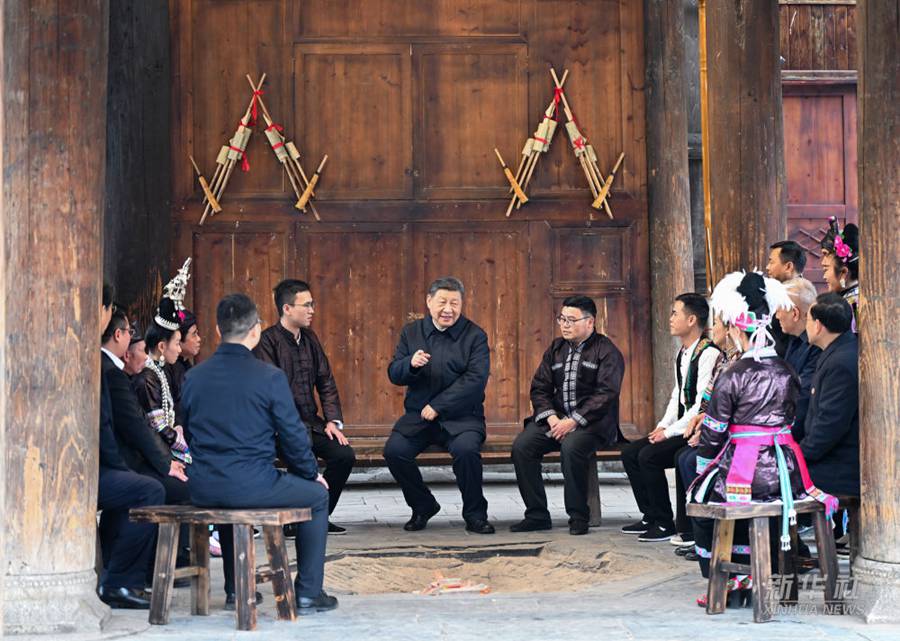 Xi Jinping: viaggio d'ispezione nella prefettura di Qiandongnan, nel Guizhou
