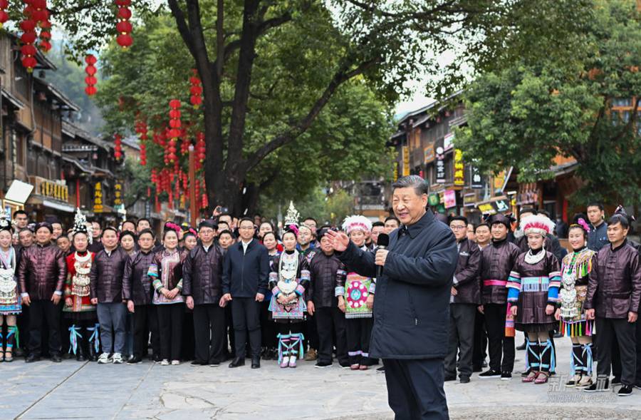 Xi Jinping: viaggio d'ispezione nella prefettura di Qiandongnan, nel Guizhou