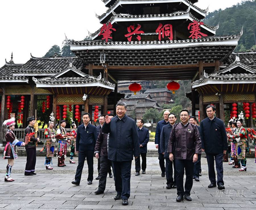 Xi Jinping: viaggio d'ispezione nella prefettura di Qiandongnan, nel Guizhou