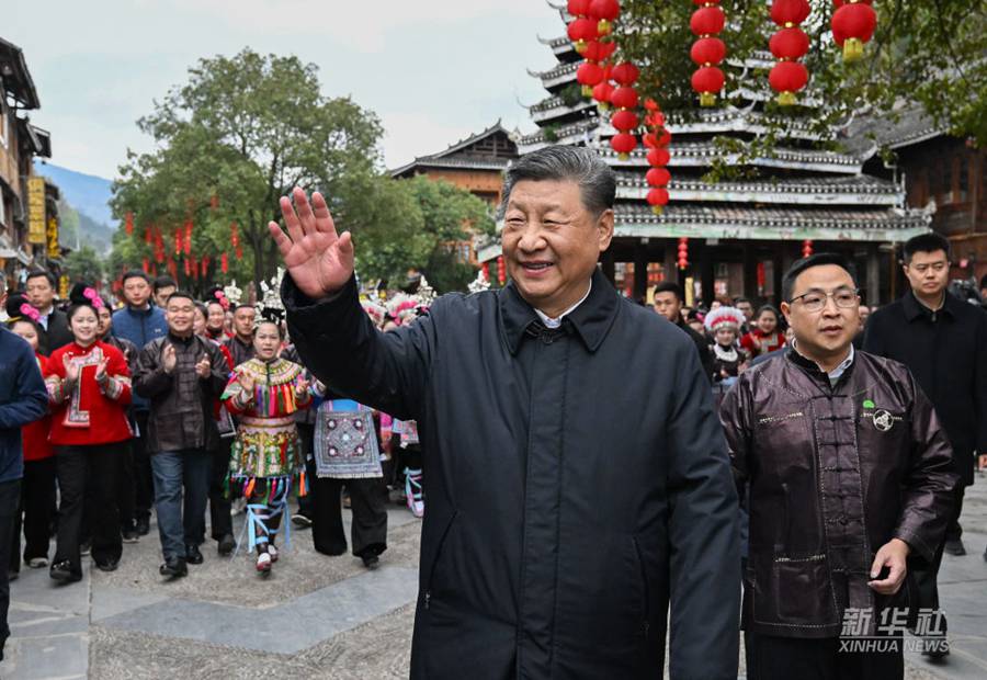 Xi Jinping: viaggio d'ispezione nella prefettura di Qiandongnan, nel Guizhou