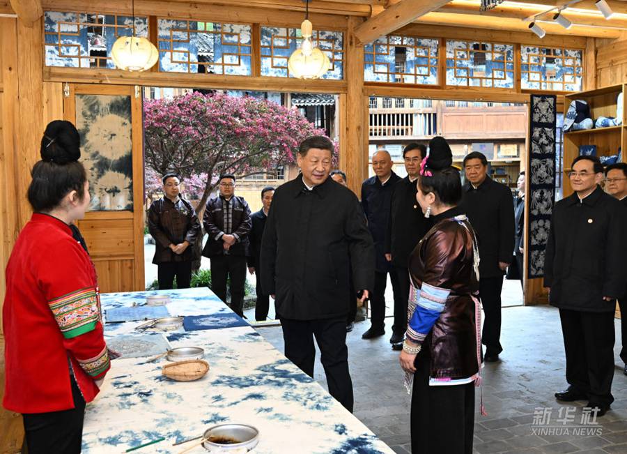 Xi Jinping: viaggio d'ispezione nella prefettura di Qiandongnan, nel Guizhou