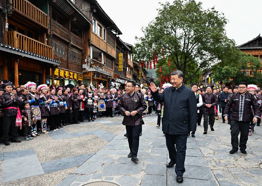 Xi Jinping: viaggio d'ispezione nella prefettura di Qiandongnan, nel Guizhou