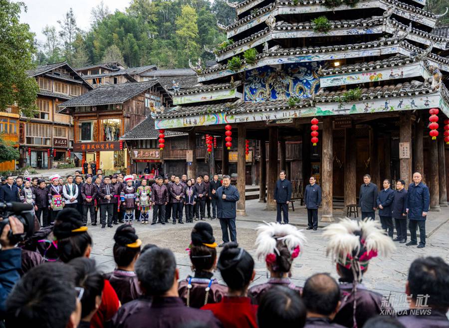 Xi Jinping: viaggio d'ispezione nella prefettura di Qiandongnan, nel Guizhou