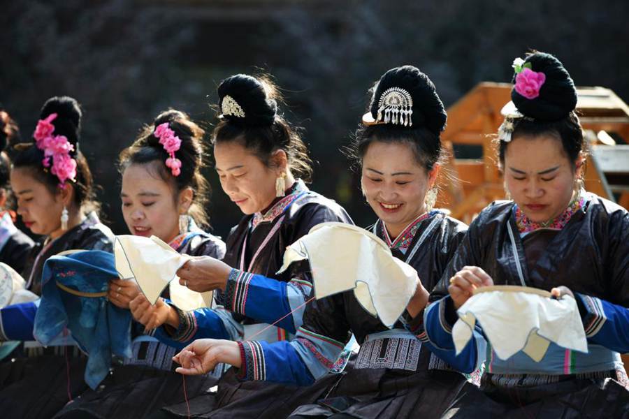 Il millenario villaggio Dong di Zhaoxing dipinge un nuovo quadro di rivitalizzazione rurale