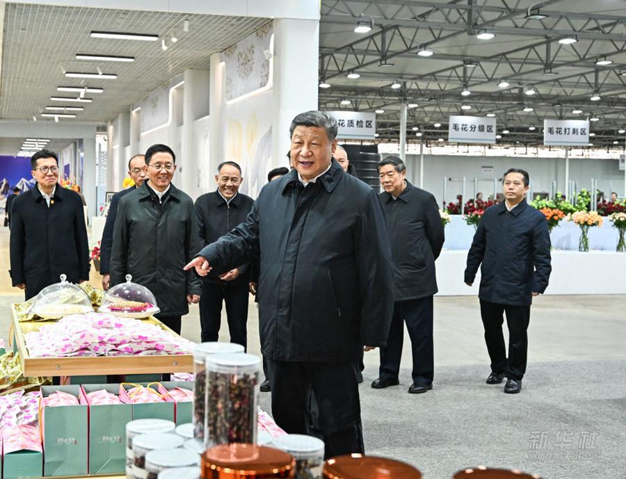 Viaggi di ispezione di Xi Jinping a Lijiang, nello Yunnan