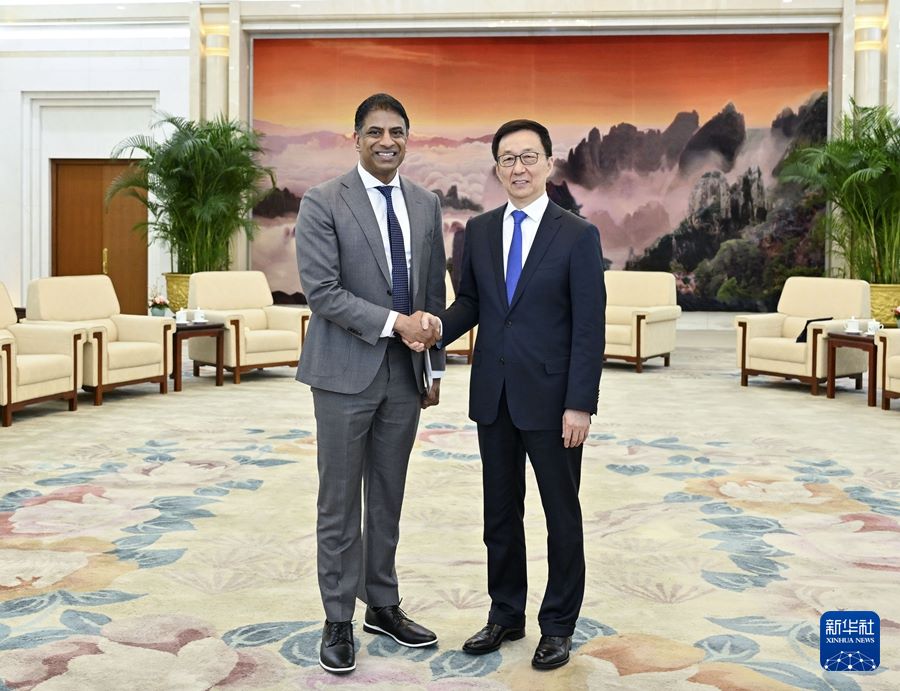 Cina, il vicepresidente Han Zheng incontra i leader delle multinazionali internazionali