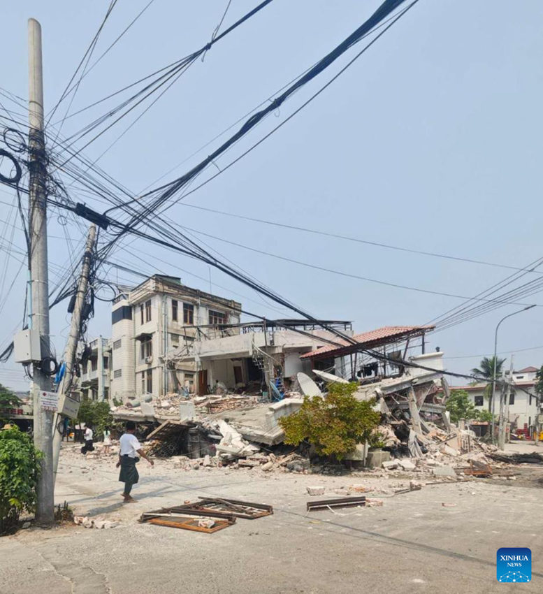 CENC: terremoto di magnitudo 7.9 colpisce il Myanmar