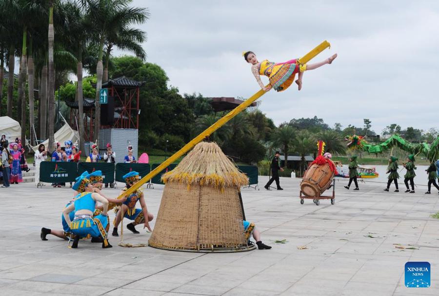 Cina: Guangxi organizza attività culturali per celebrare l'imminente festa di Sanyuesan