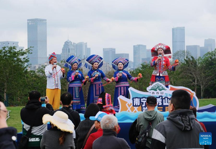 Cina: Guangxi organizza attività culturali per celebrare l'imminente festa di Sanyuesan