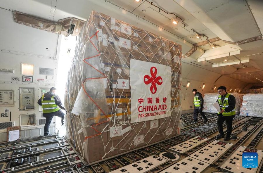 Partito primo lotto aiuti per disastri del governo cinese a Myanmar