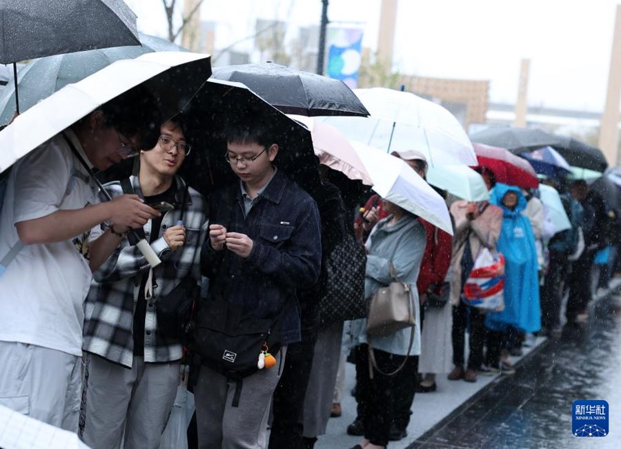 Inaugurazione del padiglione cinese all'Expo di Osaka