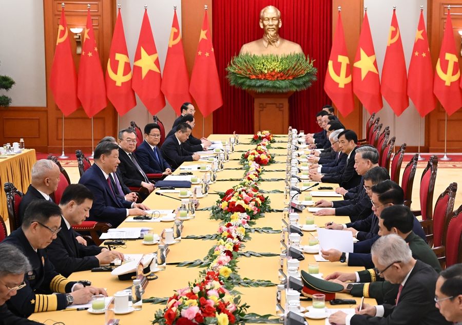 Xi Jinping incontra To Lam