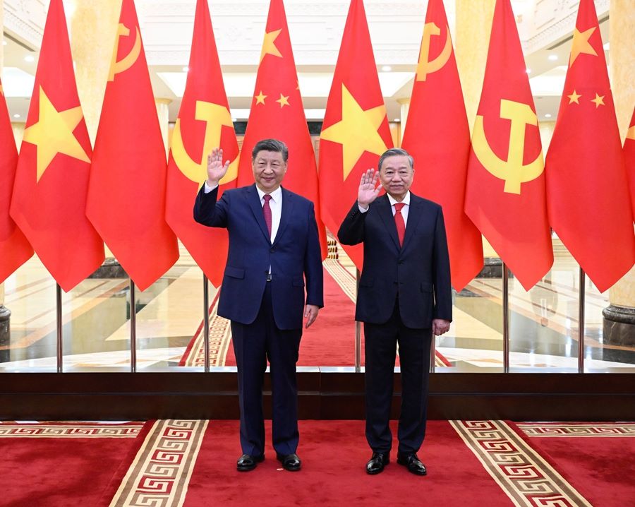 Xi Jinping incontra To Lam