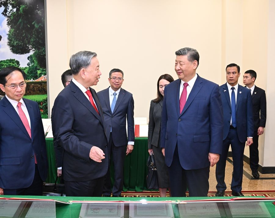 Xi Jinping incontra To Lam
