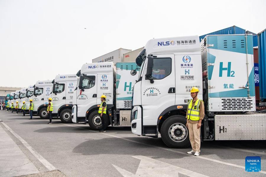 La Cina lancia la prima tratta transregionale per camion pesanti alimentati a idrogeno