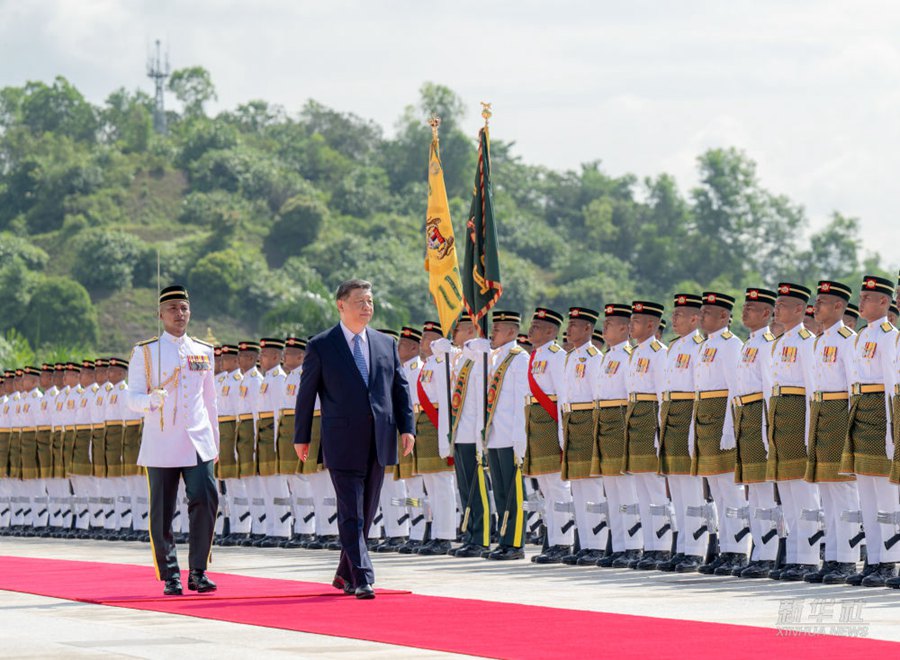 Incontro tra Xi Jinping e il sovrano malese Ibrahim Iskandar