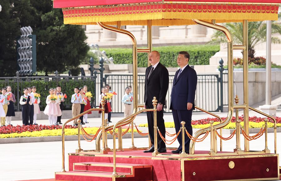 Colloquio tra Xi Jinping e Ilham Aliyev