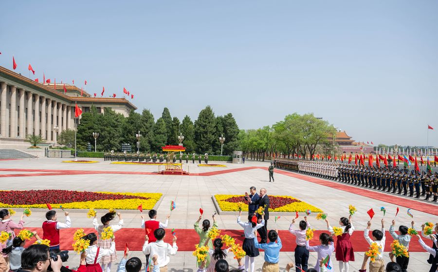 Colloquio tra Xi Jinping e Ilham Aliyev
