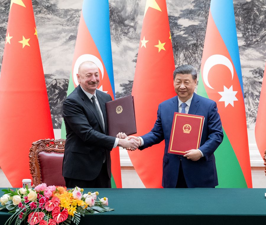 Colloquio tra Xi Jinping e Ilham Aliyev