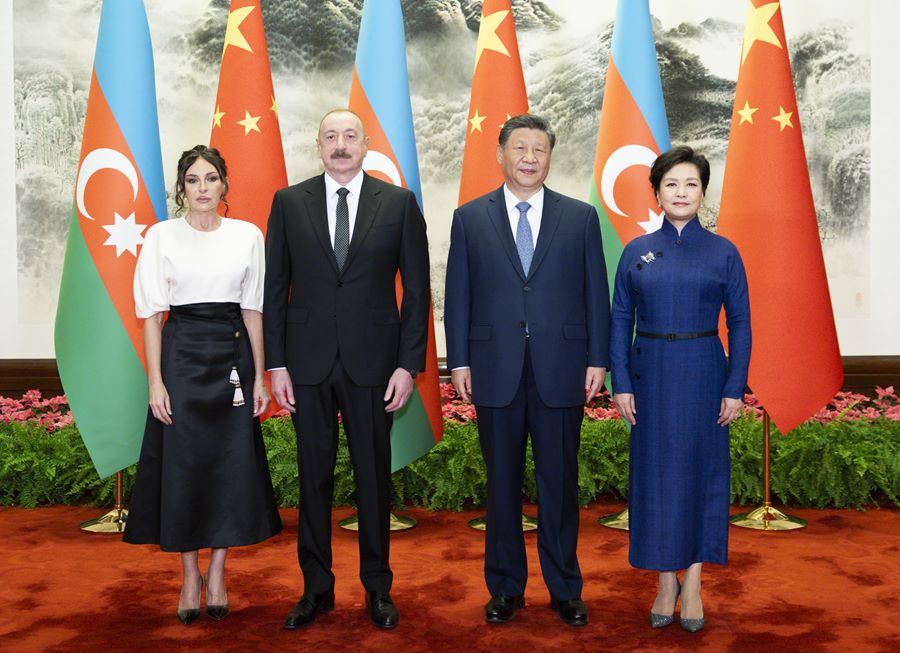 Colloquio tra Xi Jinping e Ilham Aliyev