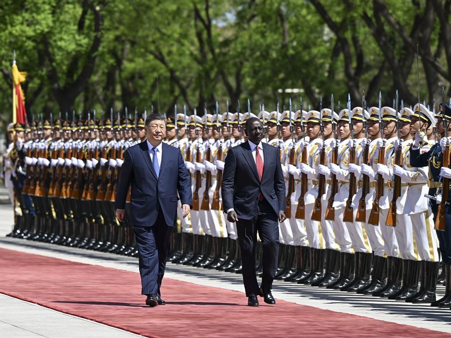 Colloquio tra Xi Jinping e il Presidente del Kenya William Samoei Ruto
