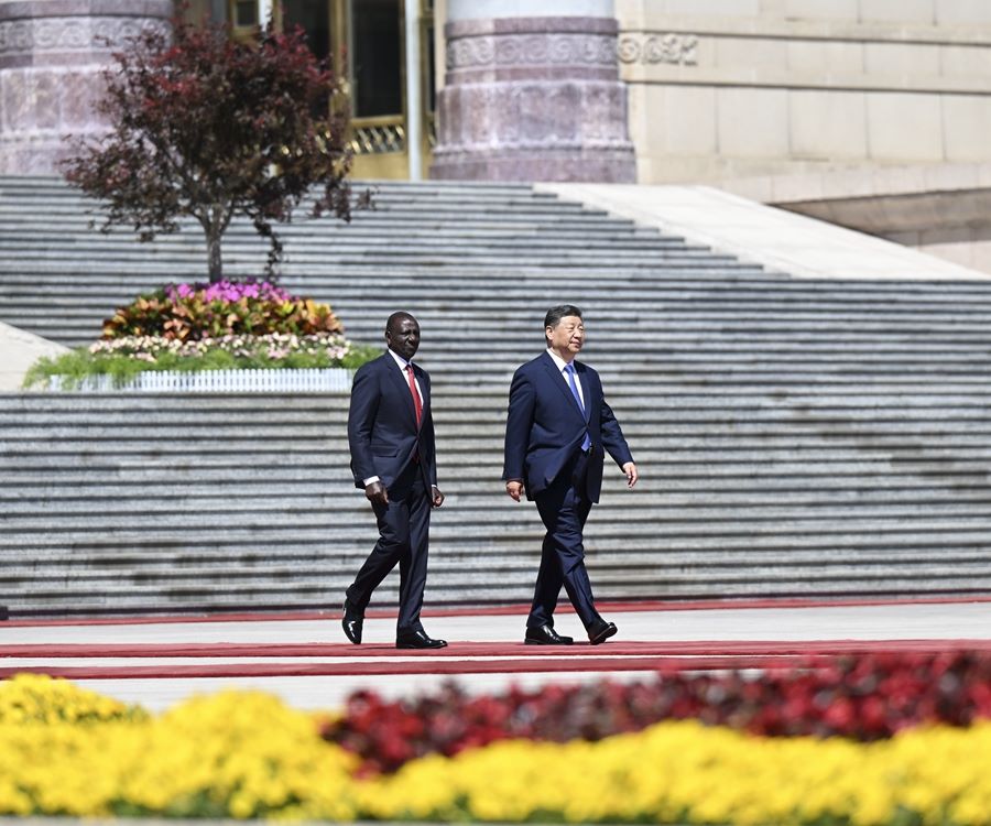 Colloquio tra Xi Jinping e il Presidente del Kenya William Samoei Ruto
