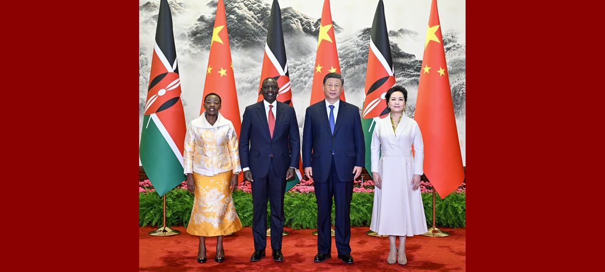 Colloquio tra Xi Jinping e il Presidente del Kenya William Samoei Ruto