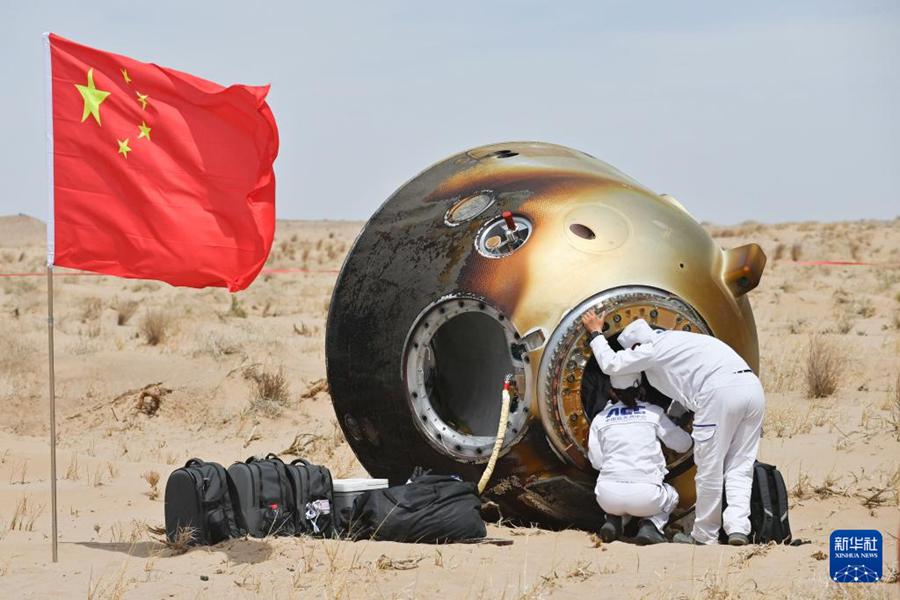 Missione Shenzhou-19: capsula atterrata, buone condizioni astronauti