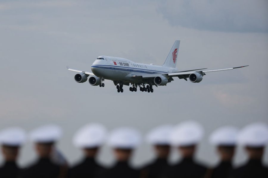Xi Jinping arriva a Mosca