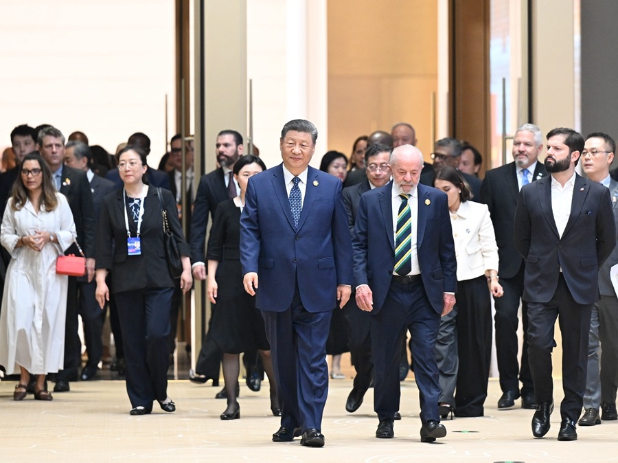 Xi Jinping presenzia alla cerimonia di apertura della quarta riunione ministeriale del Forum Cina-CELAC