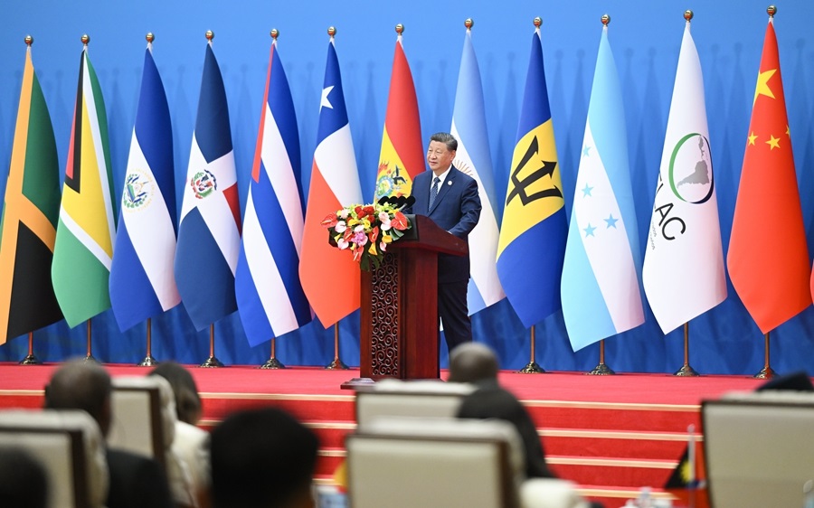 Xi Jinping presenzia alla cerimonia di apertura della quarta riunione ministeriale del Forum Cina-CELAC