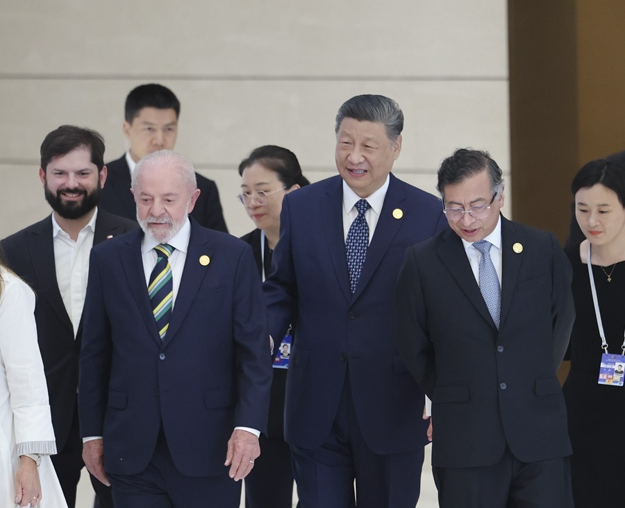 Xi Jinping presenzia alla cerimonia di apertura della quarta riunione ministeriale del Forum Cina-CELAC