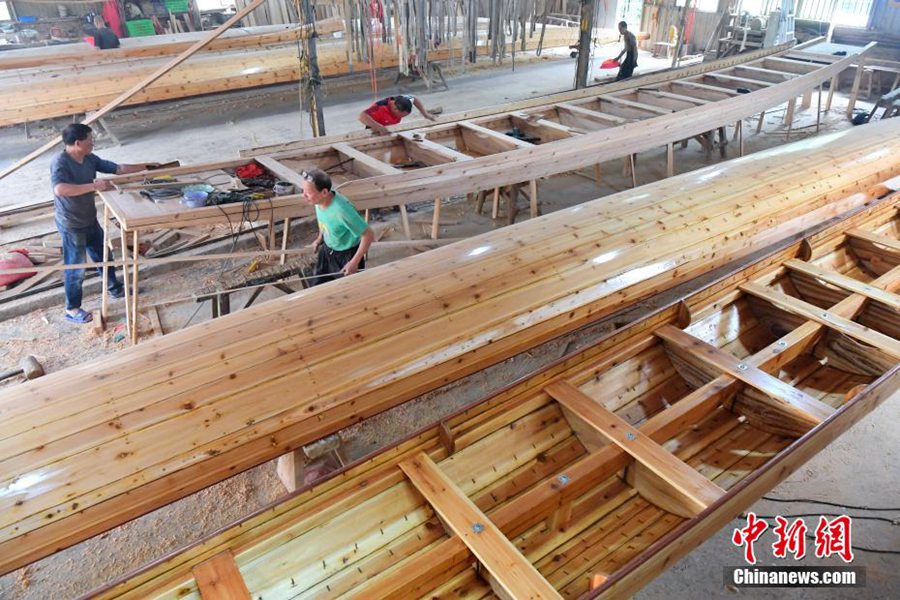 Fangzhuang, il villaggio n. 1 per la costruzione di barche drago