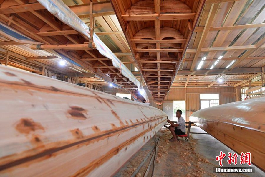 Fangzhuang, il villaggio n. 1 per la costruzione di barche drago