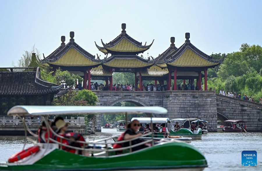 Yangzhou promuove il turismo culturale con il Gran Canale