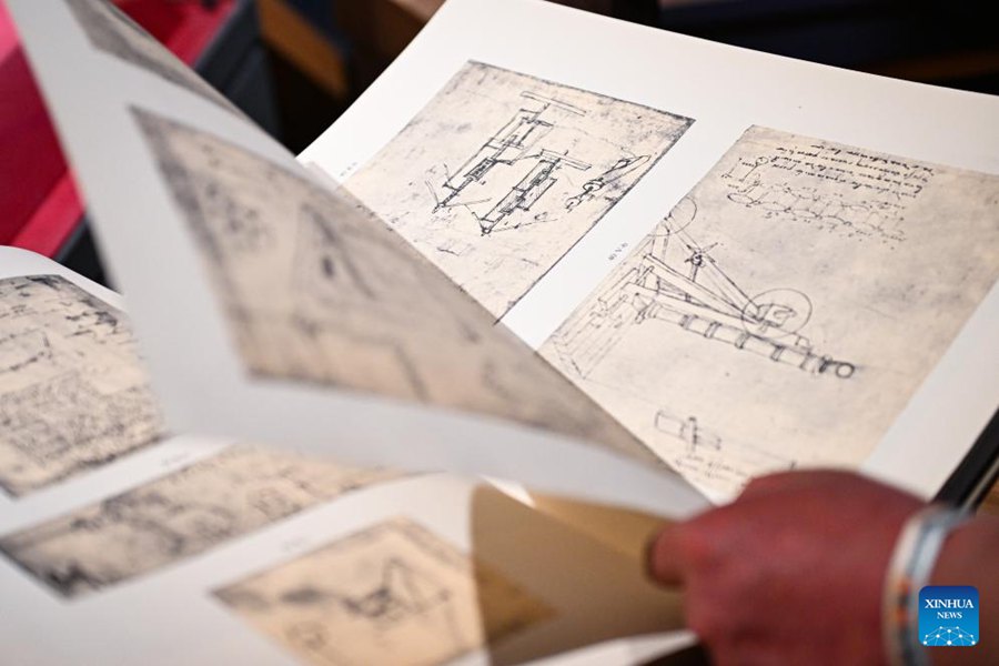 Inaugurata la mostra su Leonardo da Vinci al Natural History Museum della Cina