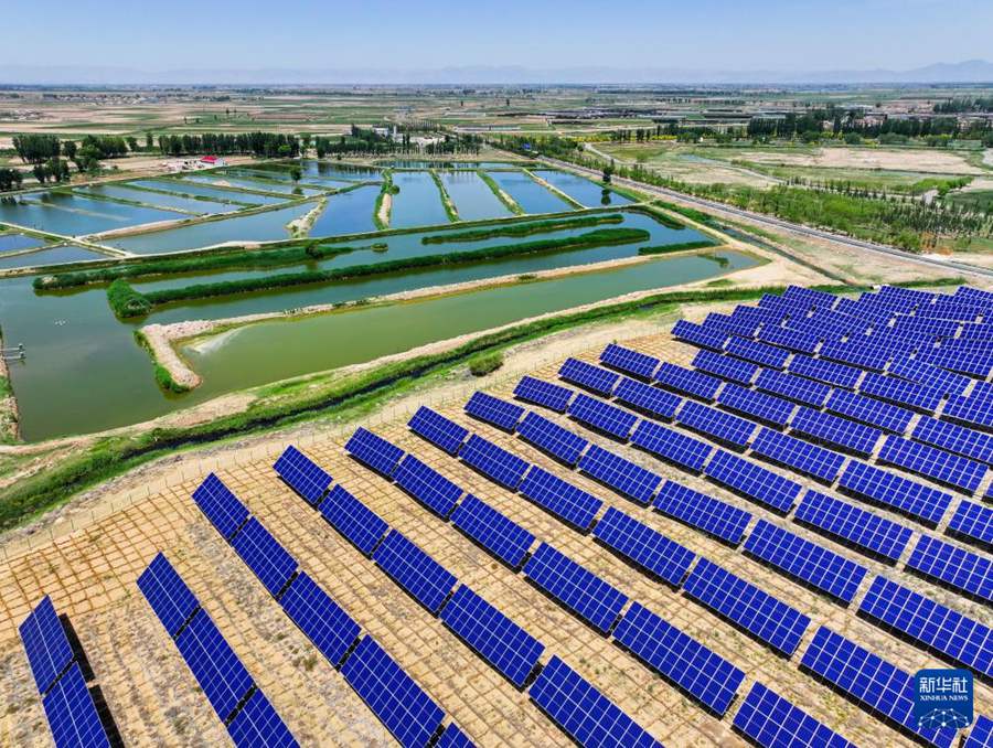 Progetto fotovoltaico trasforma il deserto della Mongolia Interna in 