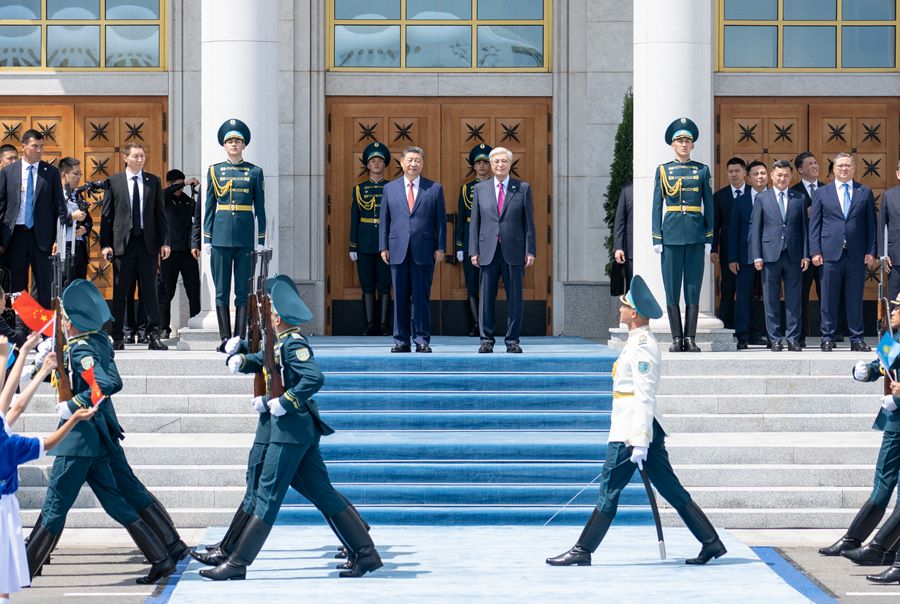 Xi Jinping giunto ad Astana per il II Vertice Cina-Asia Centrale