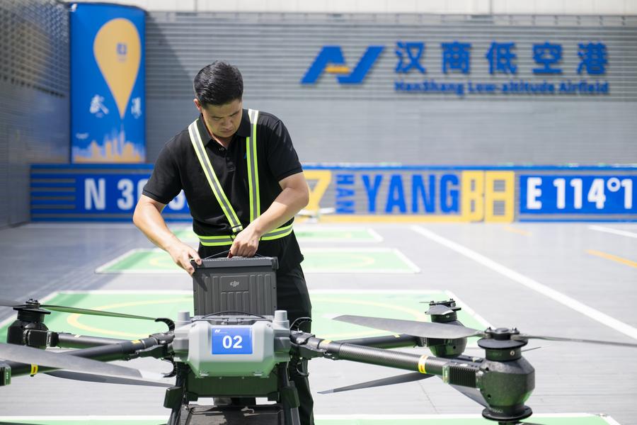 Nuove rotte per droni entrano in funzione a Wuhan