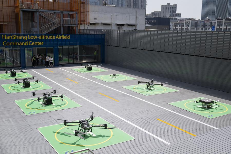 Nuove rotte per droni entrano in funzione a Wuhan