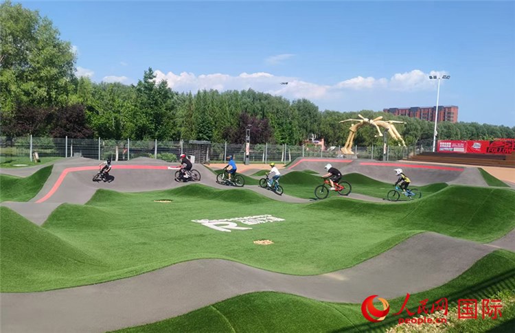 Shenyang International Pump Track Park, il nuovo biglietto da visita sportivo