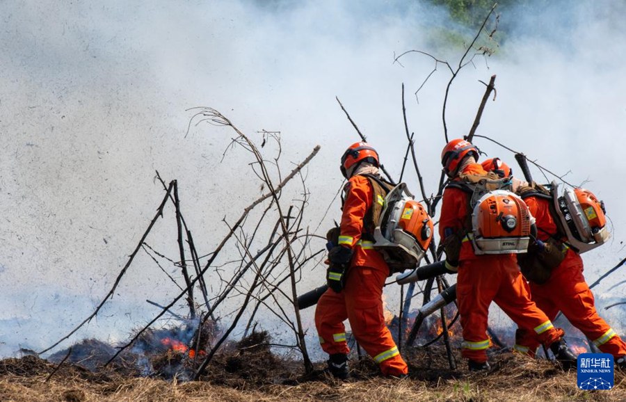 Esercitazione antincendio su larga scala 